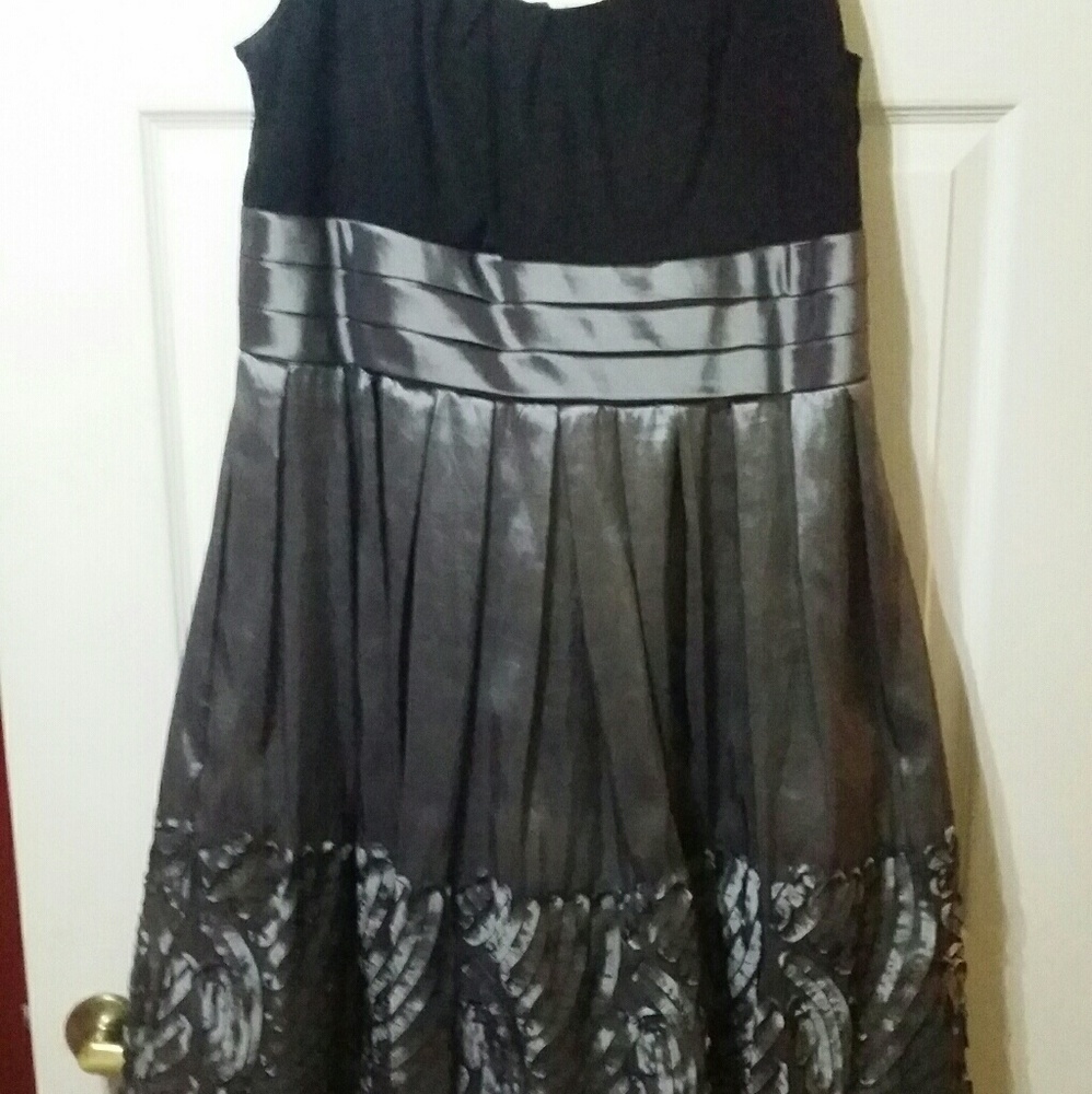 Black/Silver cocktail dress